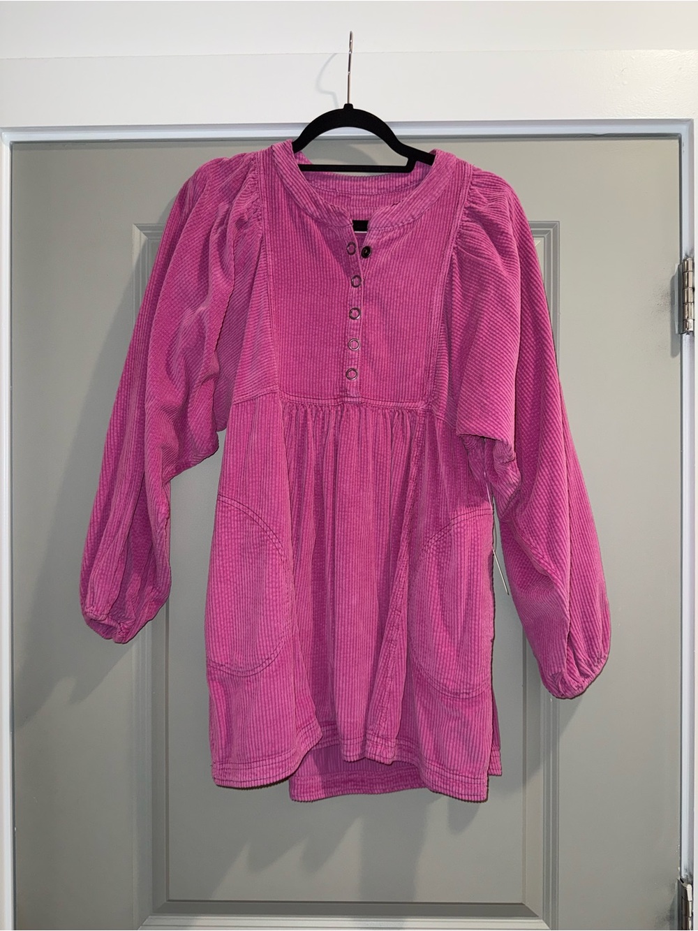 Free People Covered In Cord Tunic